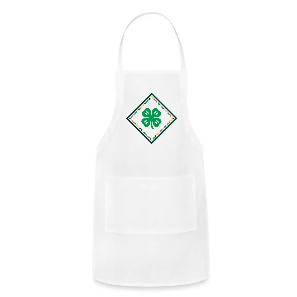 4-H Clover Tile Adjustable Apron