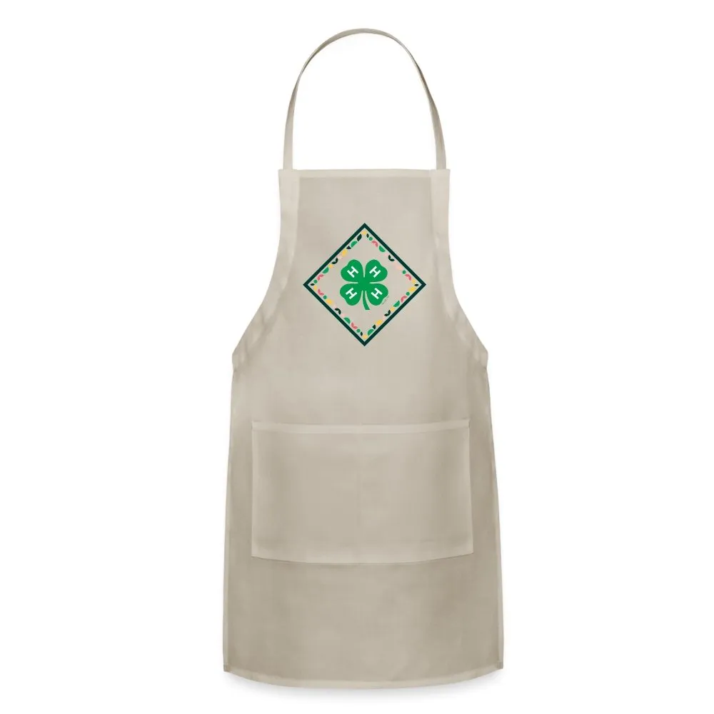 4-H Clover Tile Adjustable Apron