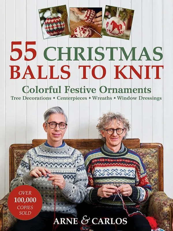 55 Christmas Balls To Knit