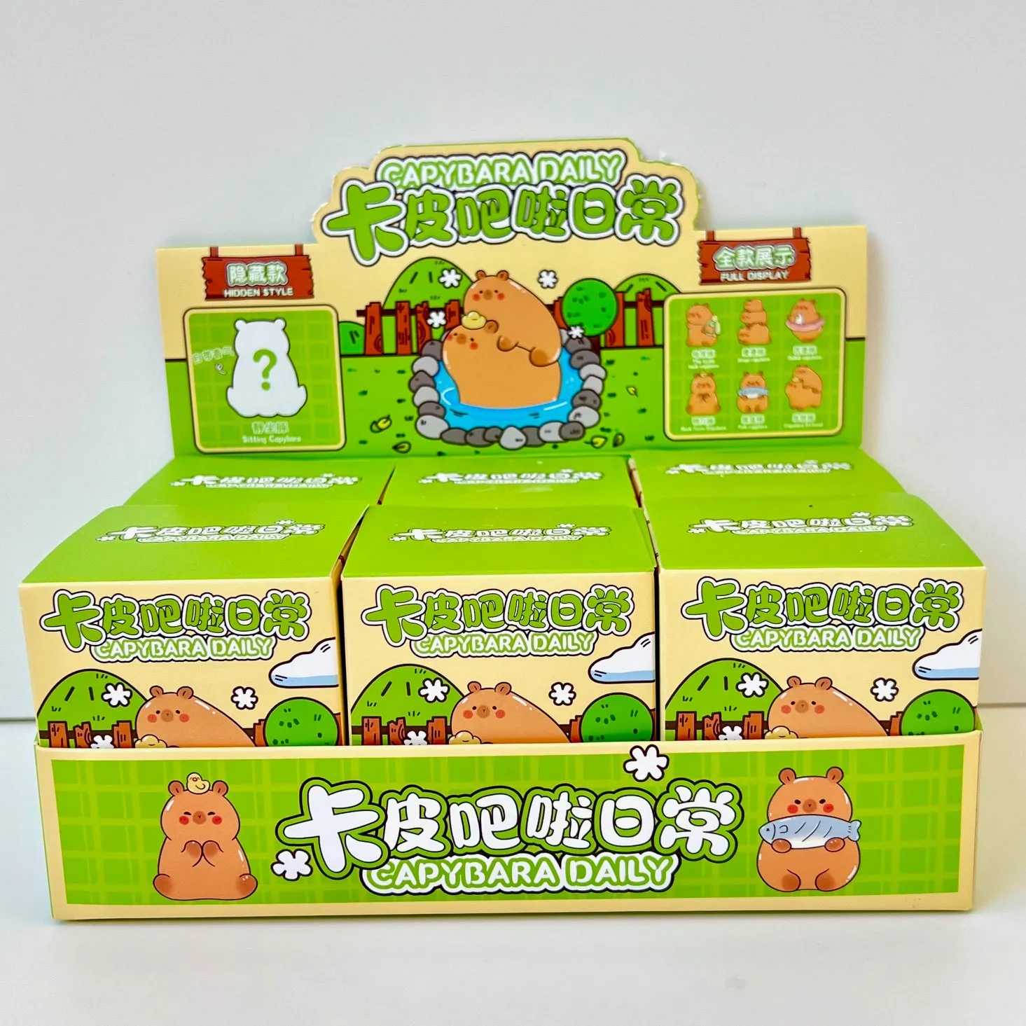 71030 CAPYBARA LIFE FIGURINE BLIND BOX-6