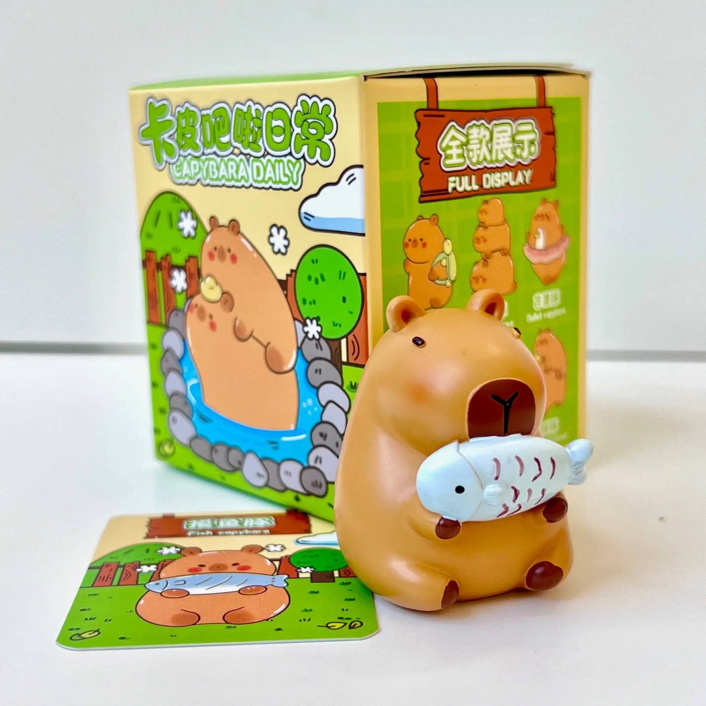 71030 CAPYBARA LIFE FIGURINE BLIND BOX-6