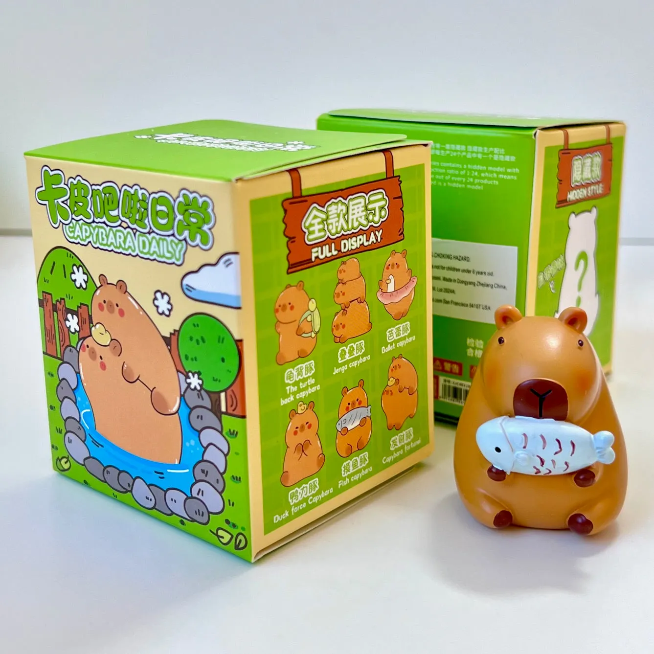 71030 CAPYBARA LIFE FIGURINE BLIND BOX-6