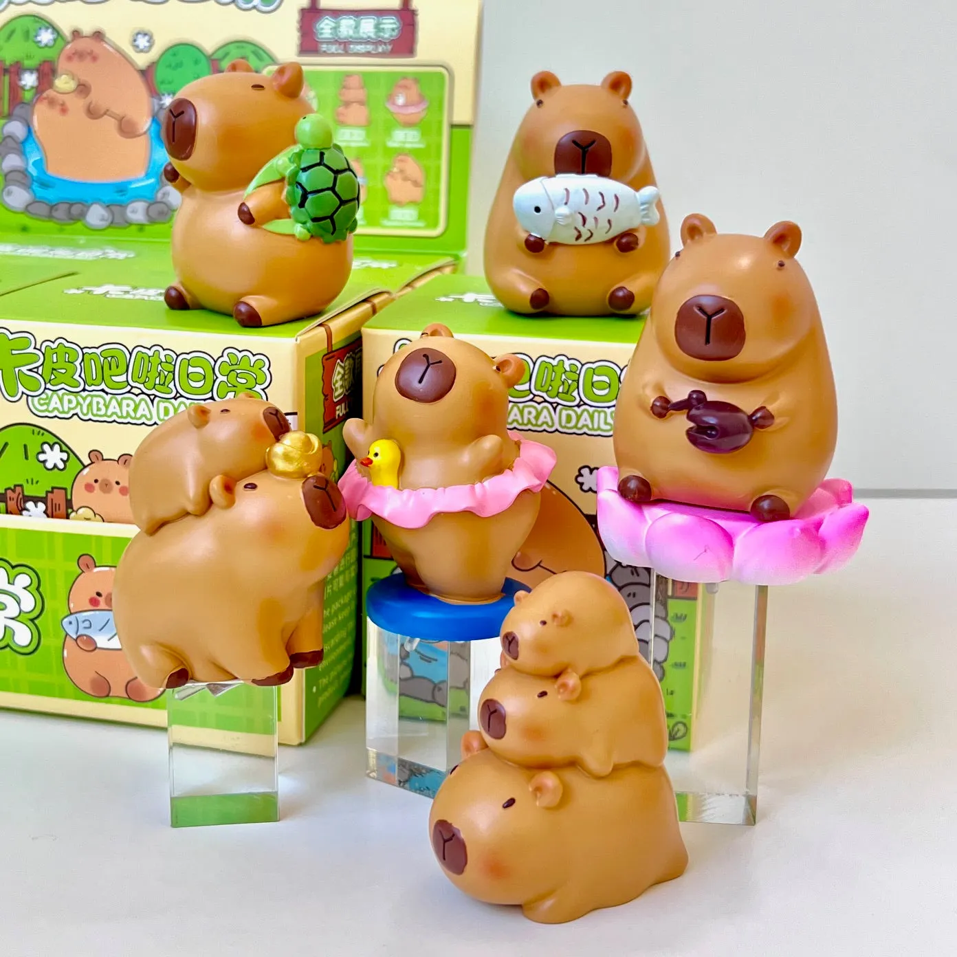 71030 CAPYBARA LIFE FIGURINE BLIND BOX-6