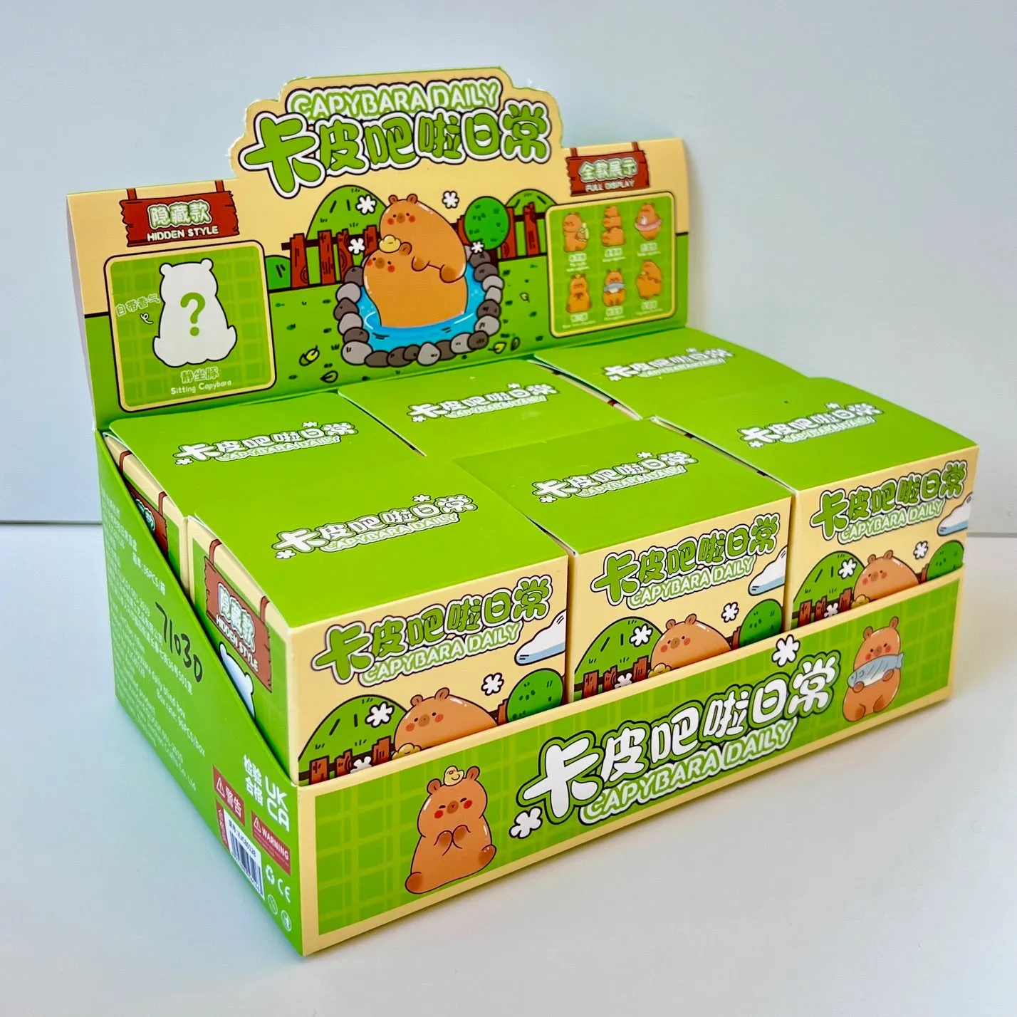 71030 CAPYBARA LIFE FIGURINE BLIND BOX-6