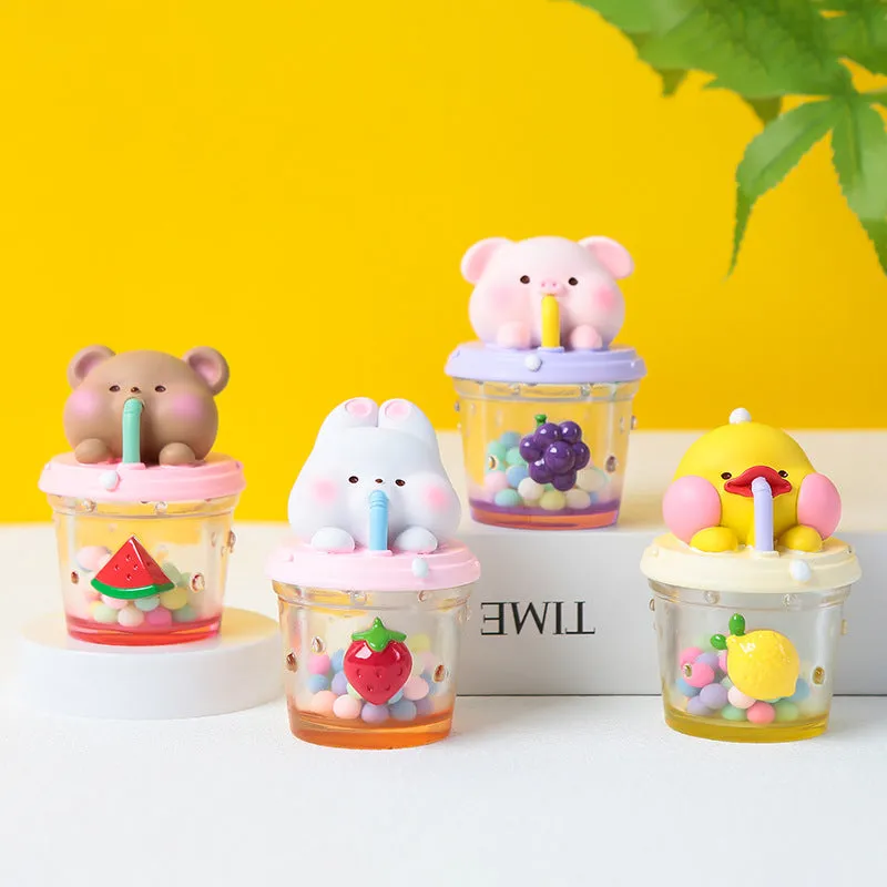 Adorable Animal Resin Desktop Figurines for Decoration and Collection, HG0121