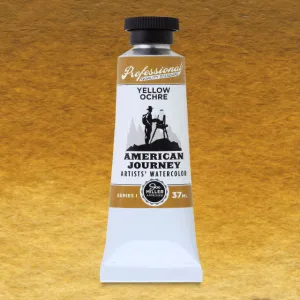 American Journey Artists' Watercolor - Yellow Ochre, 37 ml