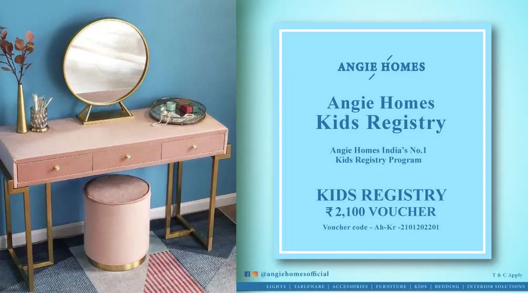 Angie Homes Kids Registry for Gift Voucher kids Desk