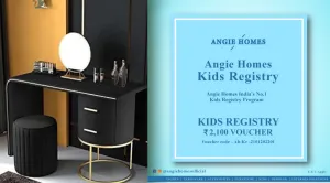 Angie Homes Kids Registry Gift Voucher for Kids Study Table and Chair