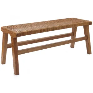 Bakaru Rattan Bench [Natural]