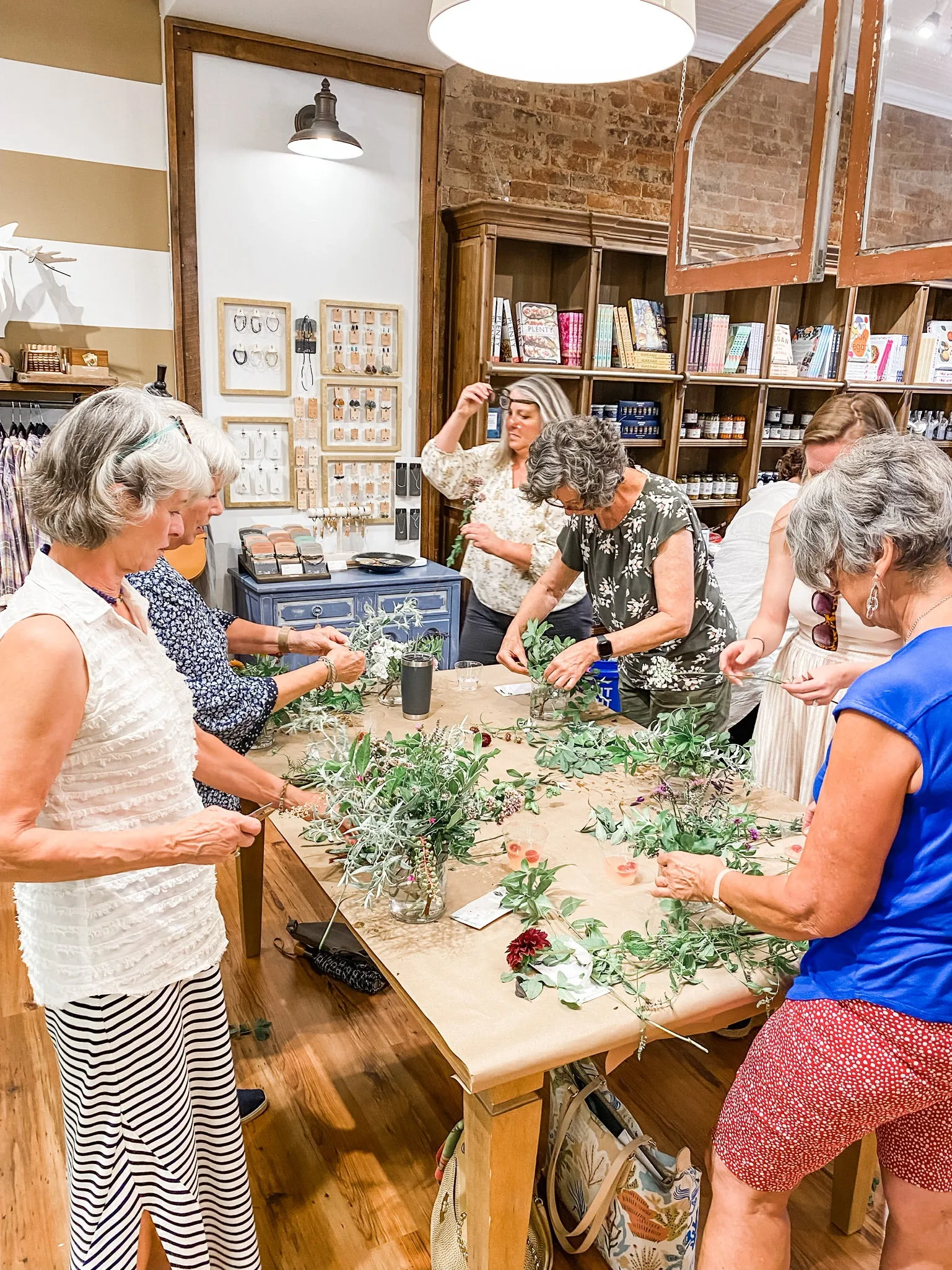 Bouquet Making   Shopping Classes