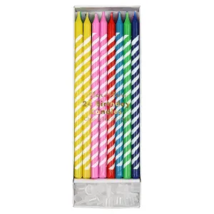 Bright Party Candles (x 24)