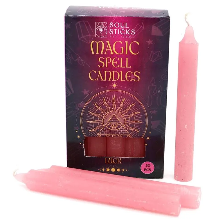 Candles -Soul Sticks 4" Magic Spell Chime - Taper Premium Candles - 20 Pcs - For Rituals, Ceremonies, Meditation, Altar And Spells