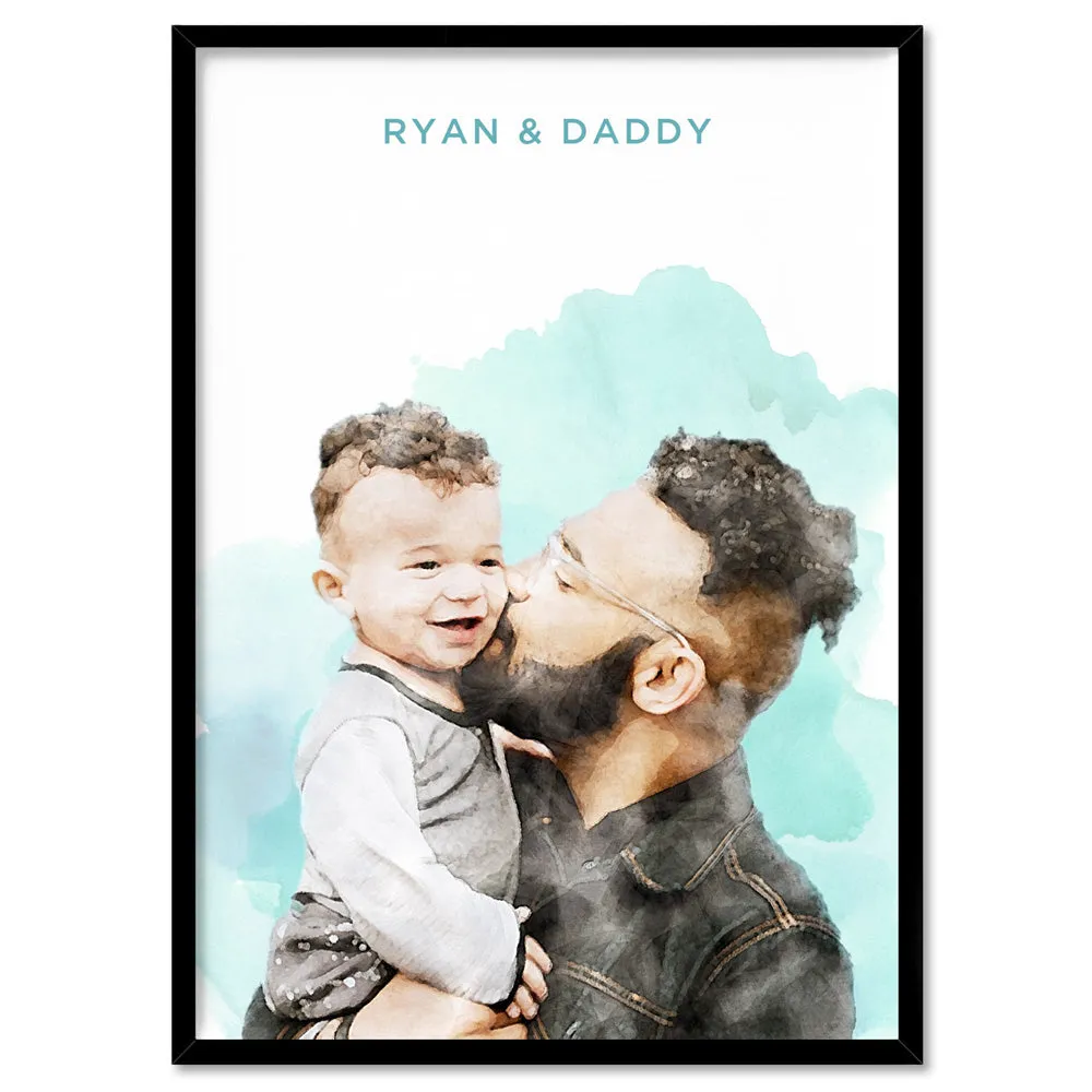 Custom Family Portrait | Watercolour - Art Print