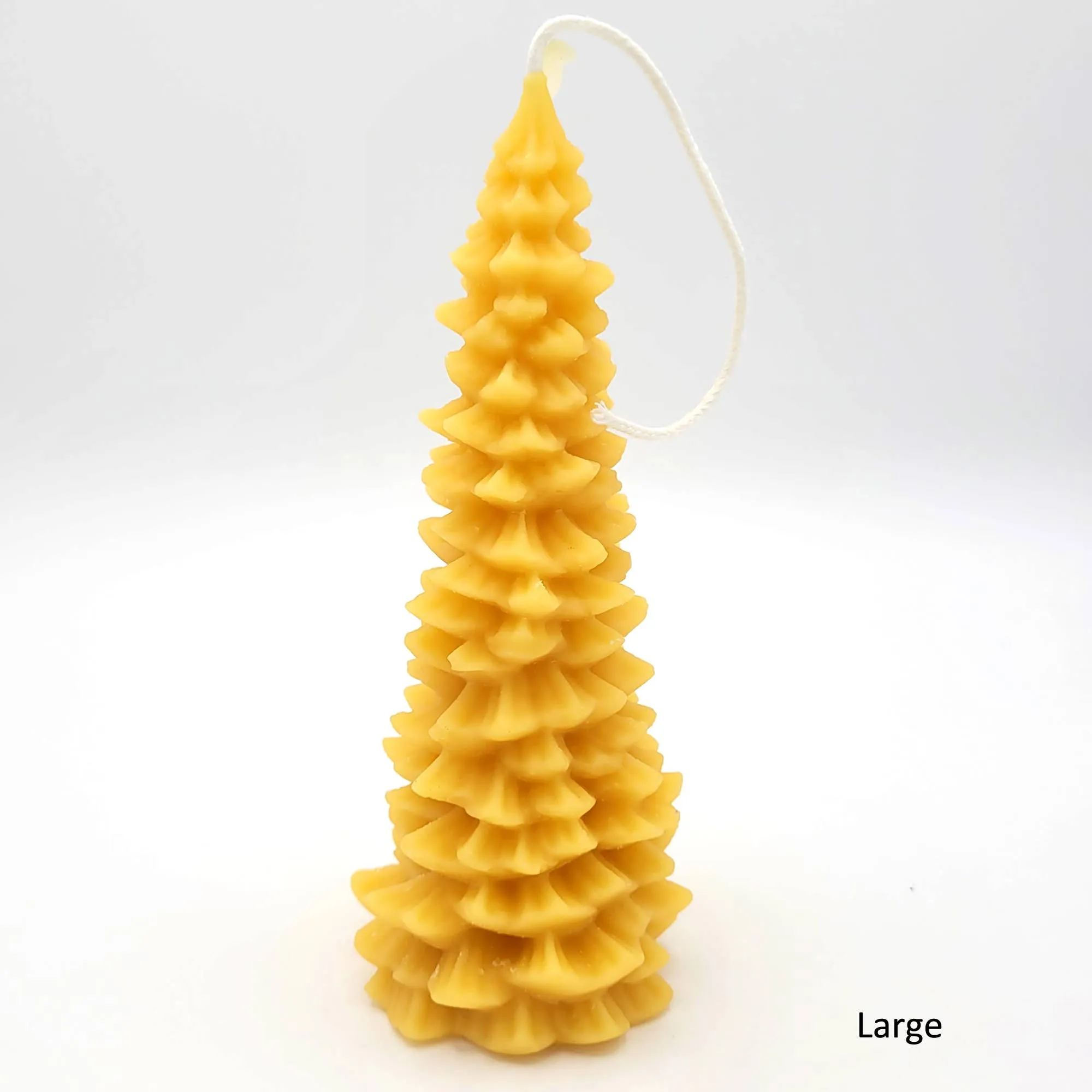 Eastvan bees - Beeswax Candle- Christmas trees