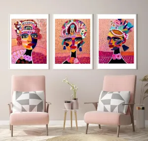 Empress Princess Wall Art Set