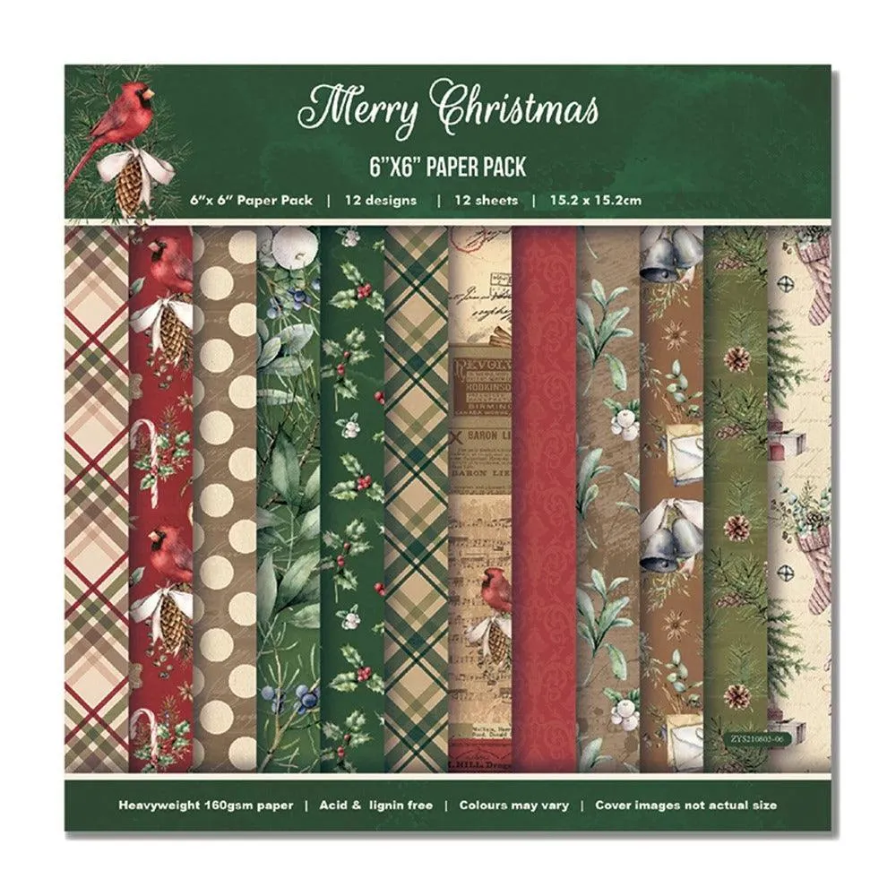 Festive Holiday Paper Pack