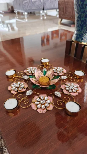 Flower Candle Set - Accessory