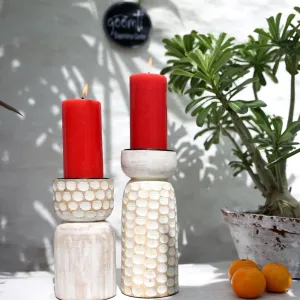 Goomti Honeycomb Candle Stand