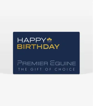 Happy Birthday Gold E-Voucher