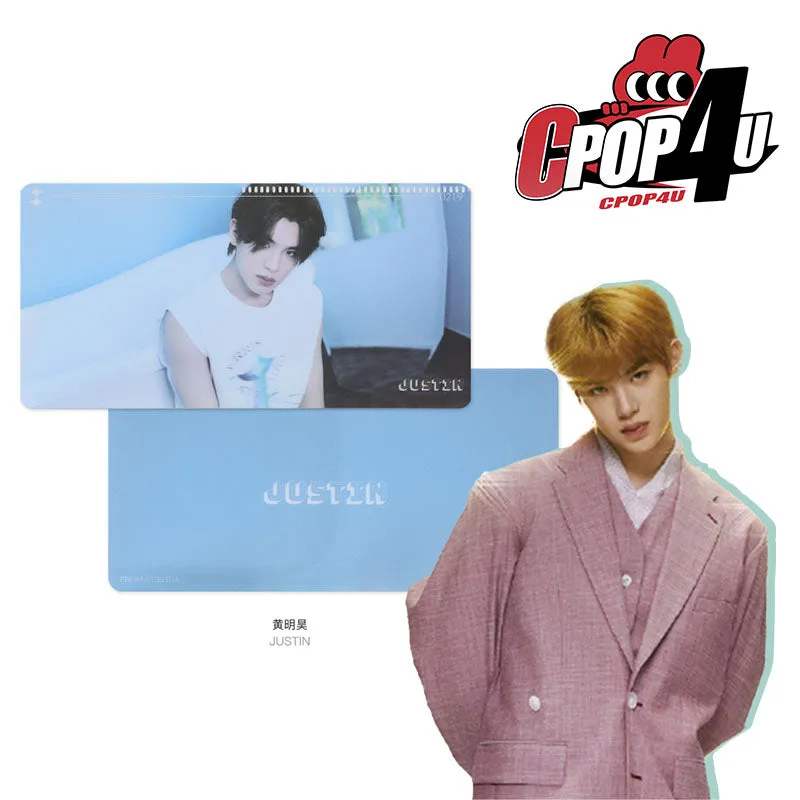 Huang Minghao PVC Ticket Holder Justin Ticket Holder