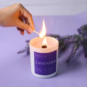 Lavender Scented Candles | Scented Candles for Home Decor | Lavender Fragrance Candles for Home | Scented Candles for Bedroom Decoration | Aroma Candles for Bedroom