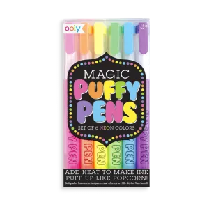 Magic Neon Puffy Pens