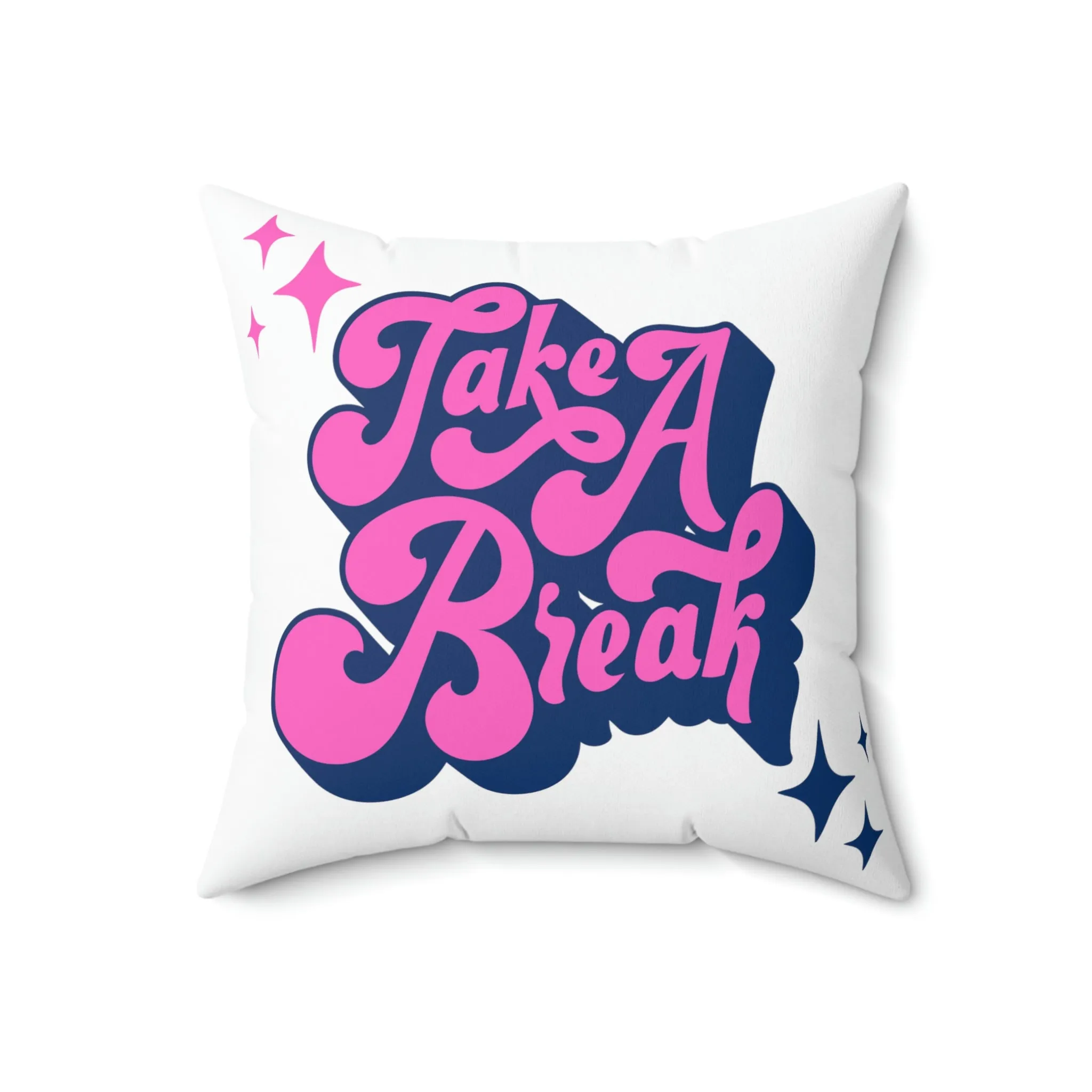 MyDreamMyTee Faux Suede Square Pillow