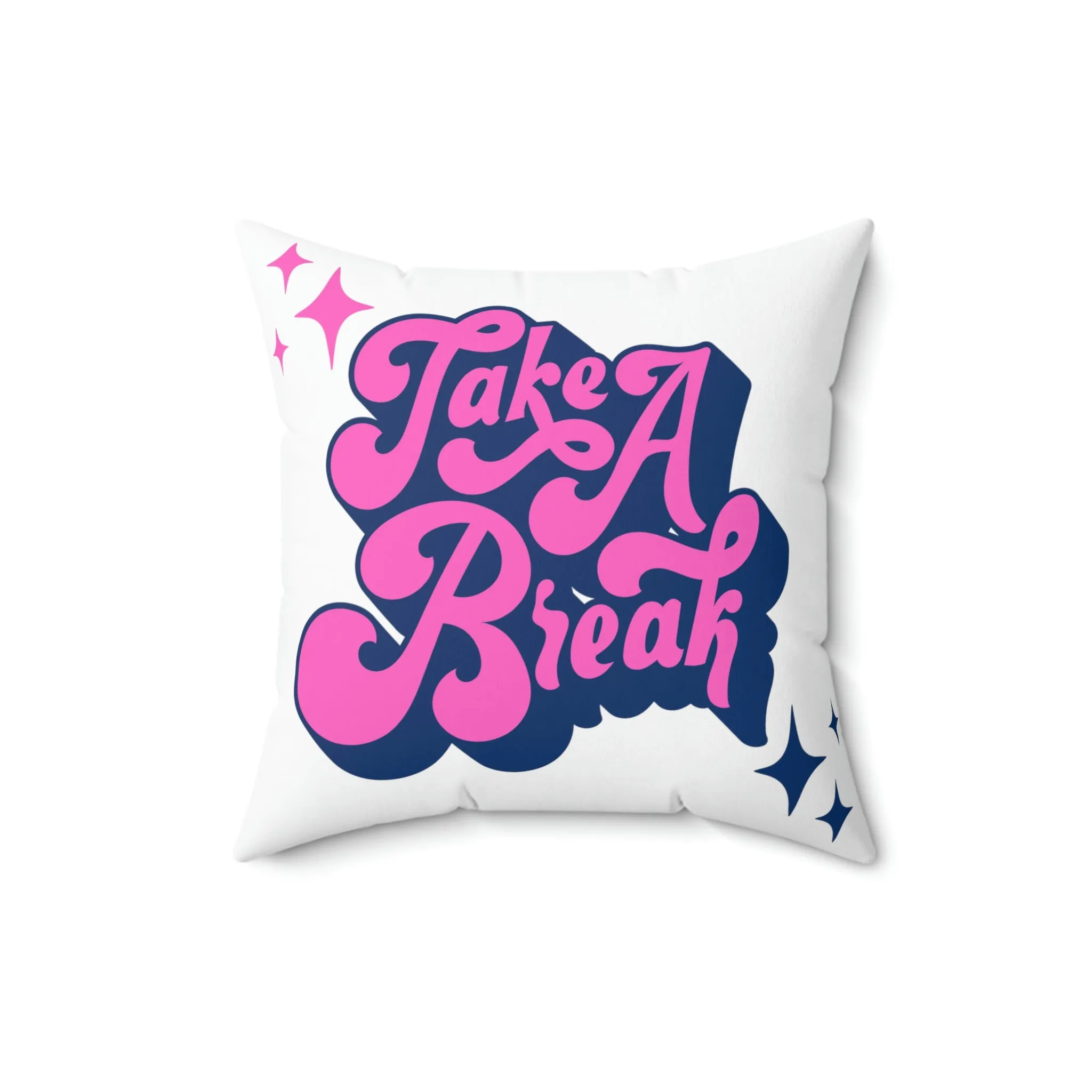 MyDreamMyTee Faux Suede Square Pillow