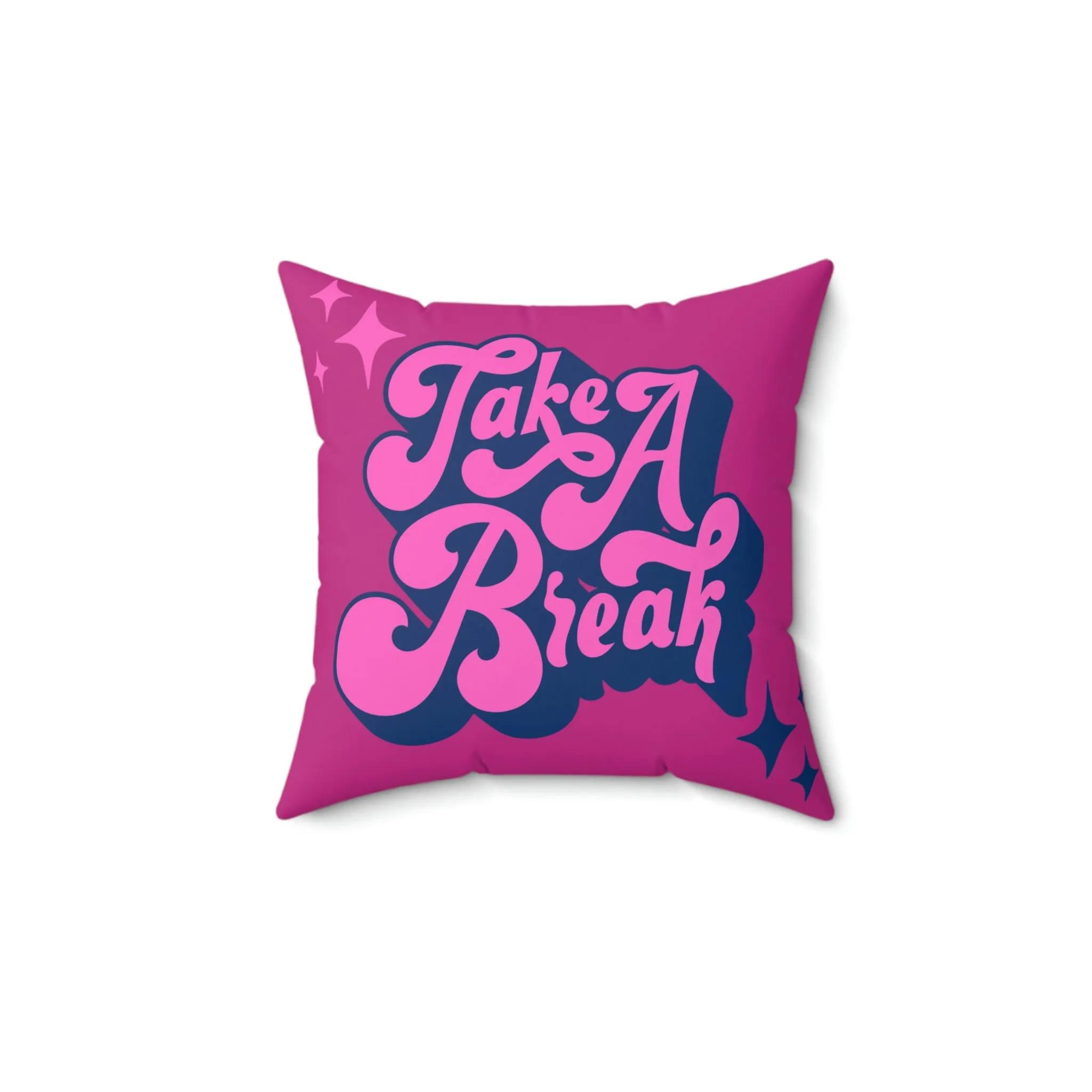 MyDreamMyTee Faux Suede Square Pillow