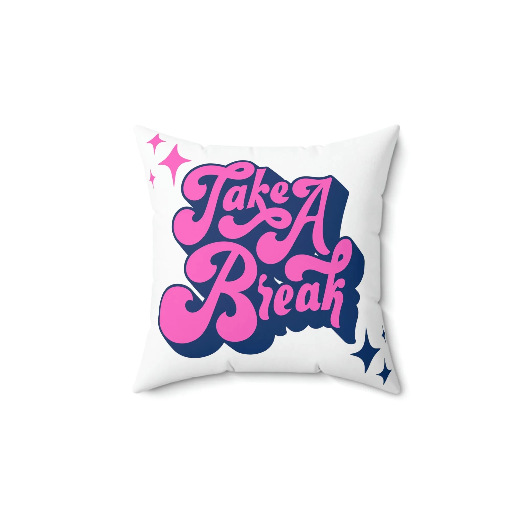 MyDreamMyTee Faux Suede Square Pillow