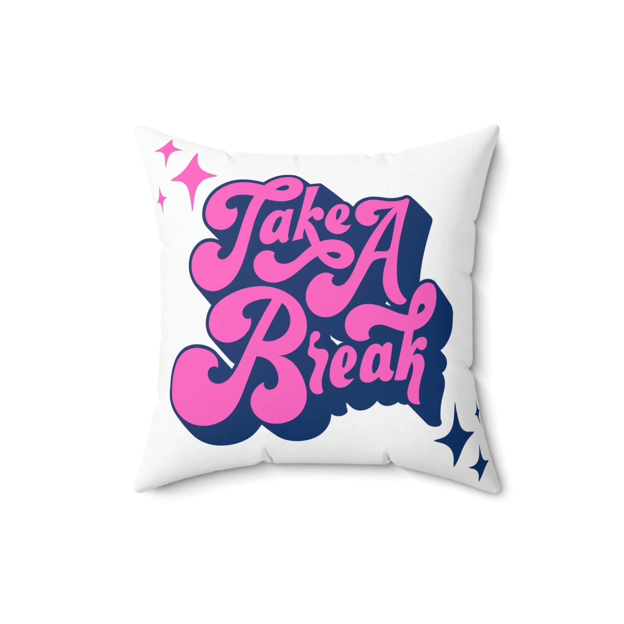 MyDreamMyTee Faux Suede Square Pillow