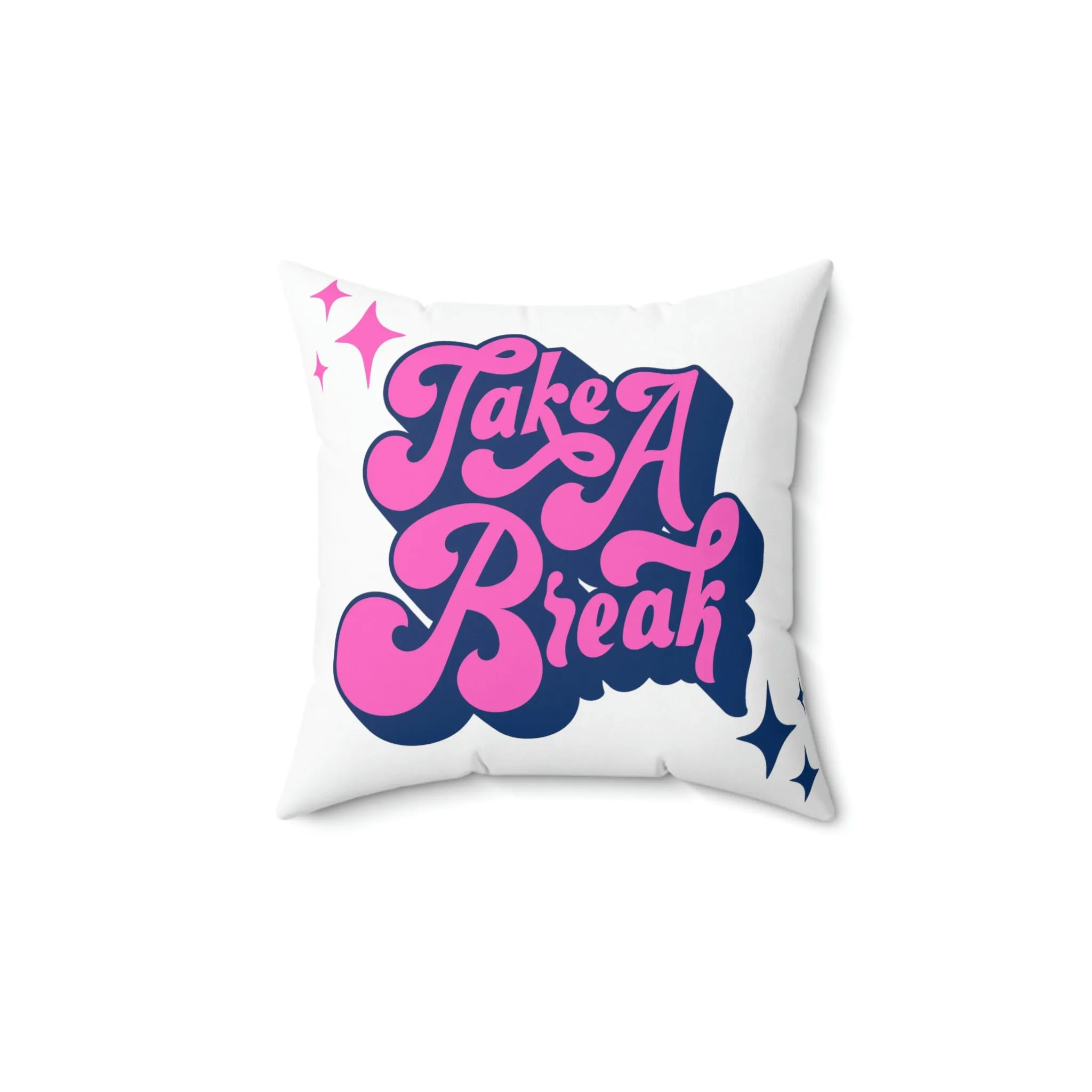 MyDreamMyTee Faux Suede Square Pillow