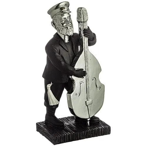 Polyresin Kleizmer Playing Cello 17 Cm