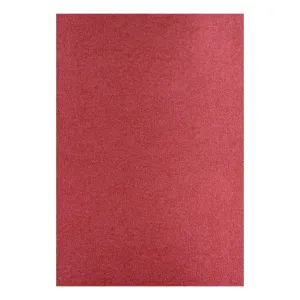 Poppy Crafts A4 Premium Shimmer Cardstock 10 Pack - Maroon