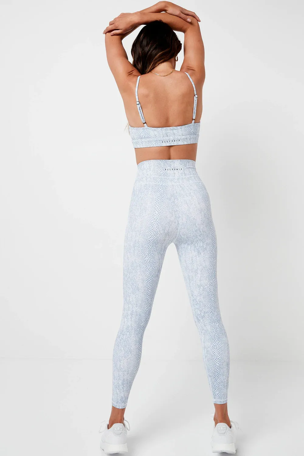 Python Sports Bra, Airy Blue