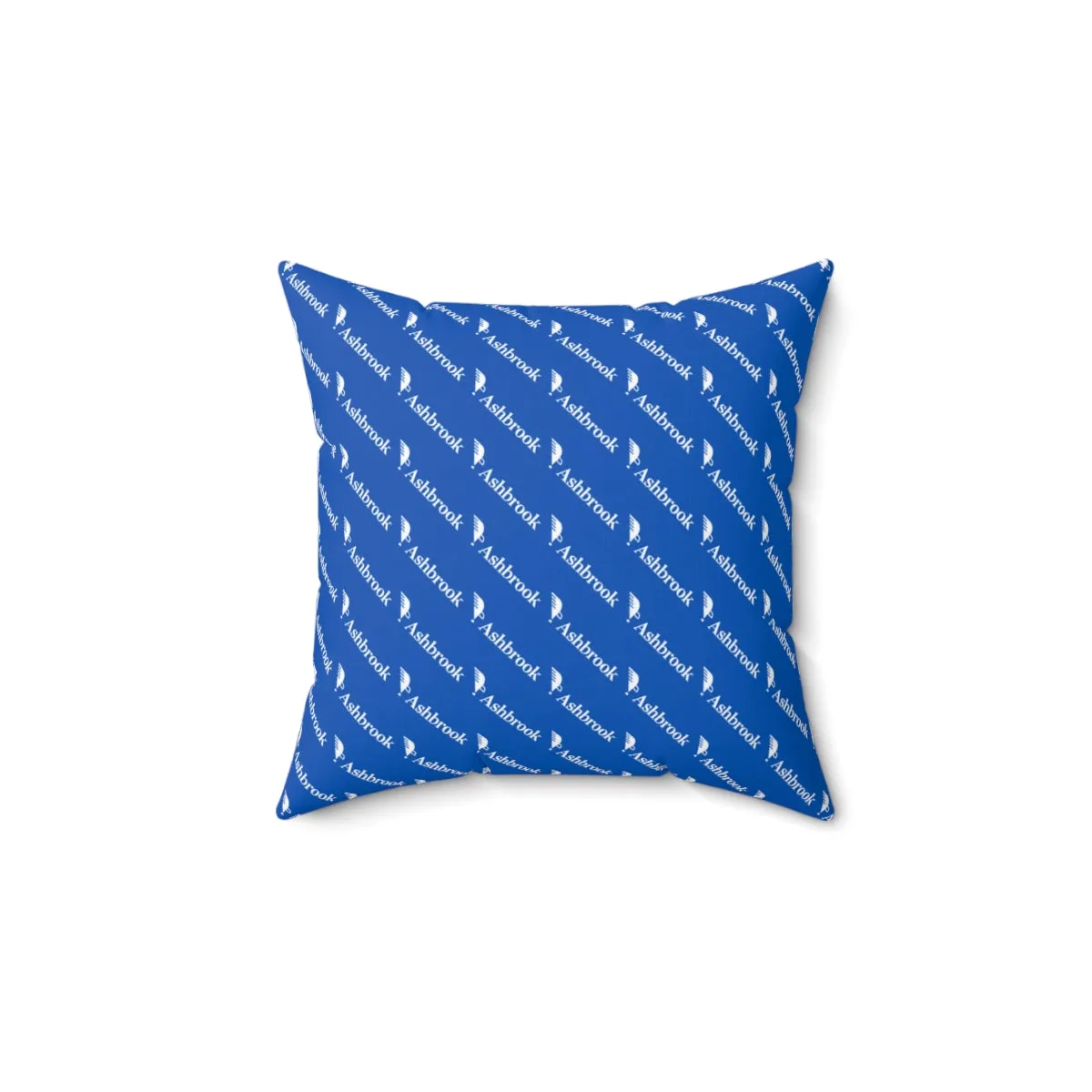 Spun Polyester Square Pillow with Classic Logo