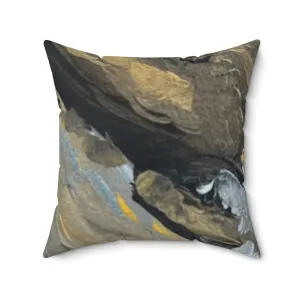 “Strength” Spun Polyester Square Pillow