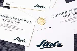 Strolz gift voucher (by post)