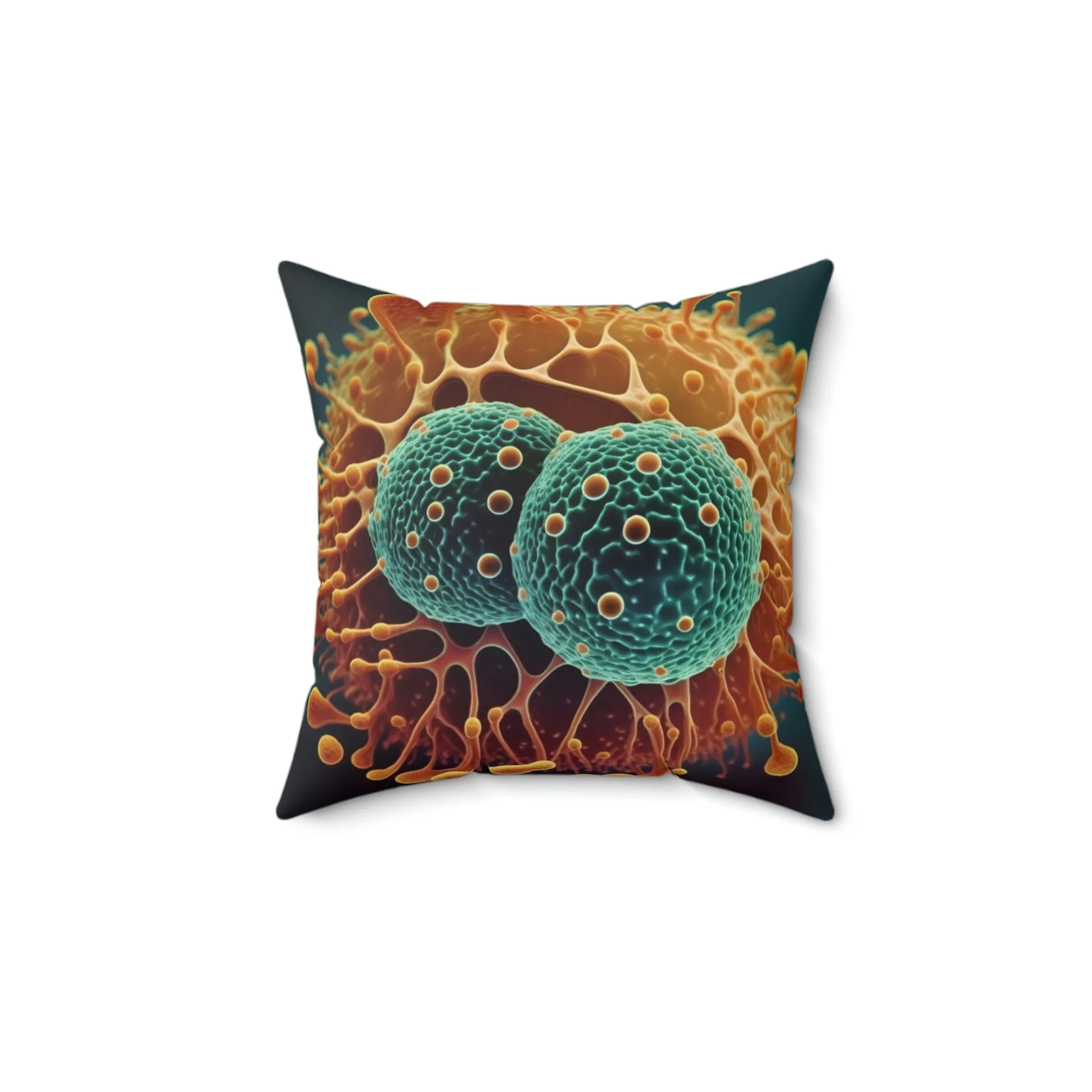 The Germ reversible throw pillow