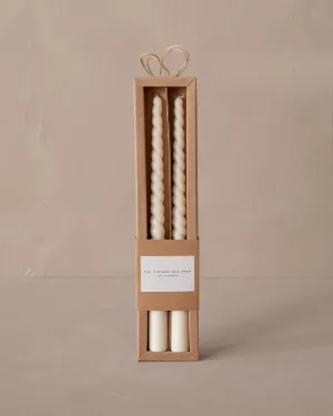 Twirl Taper Candles (S/2)