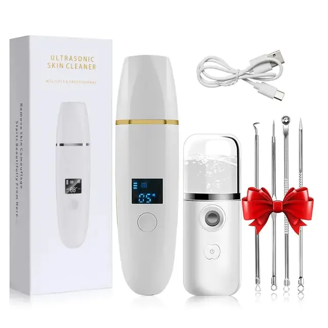 Ultrasonic Skin Scrubber: Facial Cleansing