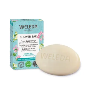 Weleda Geranium & Litsea Cubeba Solid Shower Bar 75g